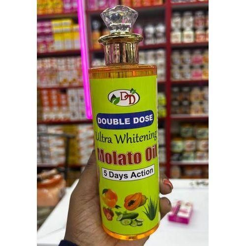 Molato Double Dose Oil Vitamin C Fast Action Brightening Oil. Fades Dark Spots, Clears hyperpigmentation, Acne, & Sunburns