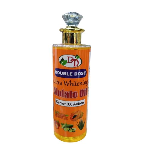 Molato Double Dose Oil Vitamin C Fast Action Brightening Oil. Fades Dark Spots, Clears hyperpigmentation, Acne, & Sunburns