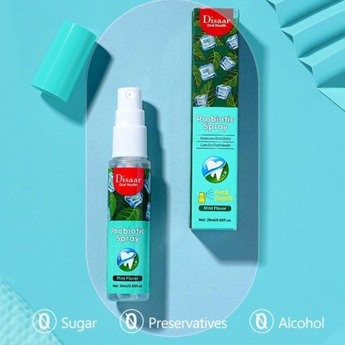 Disaar Probiotic Mouth Spray Fresh Breath Grape Flavor/ Mint Flavor/ Lemon Flavor -20ml