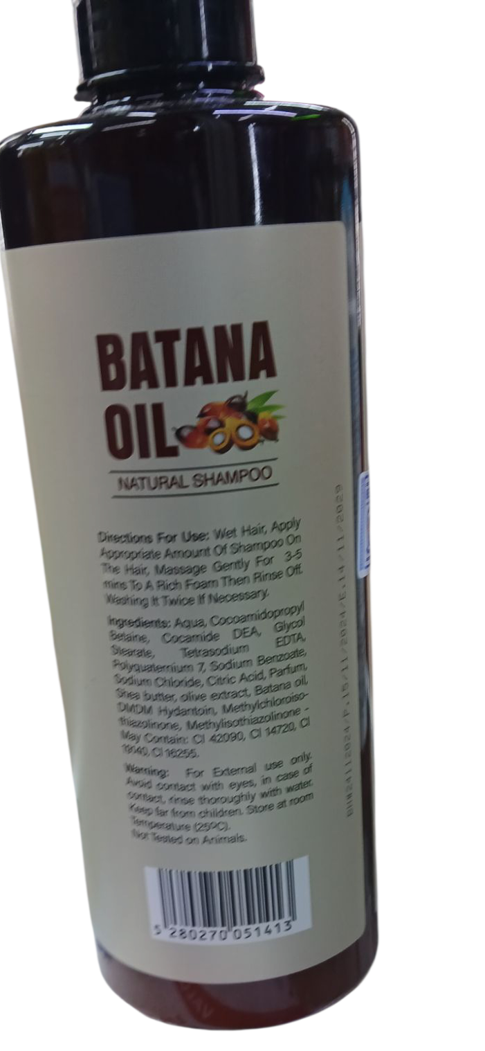 Batana Oil Shampoo for Hair Growth - Routine Shampoo for Thinning Hair for Women & Men -Cleanses hair & Scalp, Promote Hair Growth, Moisturizes, is Anti-Dandruff, Softens, Shines, & Prevent Hair Loss