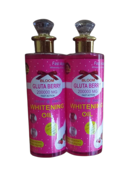 Gluta Berry Bloom Gluta Fast Action with high Glutathione Whitening & Anti-aging Oil