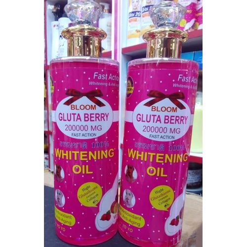 Gluta Berry Bloom Gluta Fast Action with high Glutathione Whitening & Anti-aging Oil