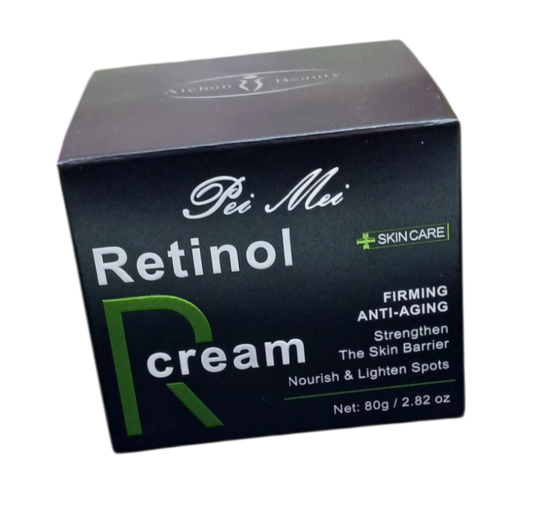 Pei Mei Retinol C Face Cream - Activates, Deeply Moisturizes, Relieves Skin, Repairs Texture, Prevents Skin Aging, Resists Wrinkles, Softens, Smoothens out, Brightens, and Firms Skin
