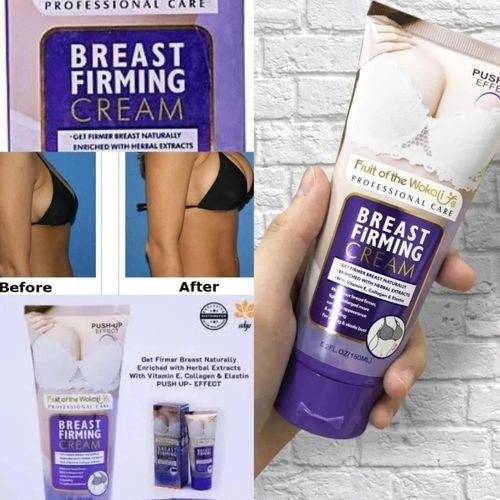 Fruit Of The Wokali Breast Firming Cream With Push-Up Effect, Very Effective - Firms Busts to Form a Beautiful Shape - 150ml