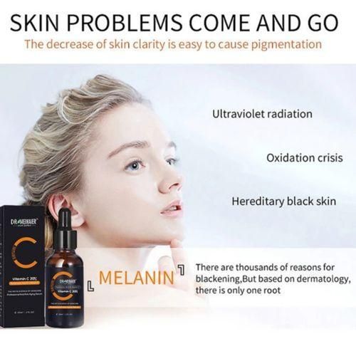 DR MEINAIER Vitamin C Face Serum Hyaluronic Acid & Vitamin E - leaves your Skin Clearer, Brighter and Younger
