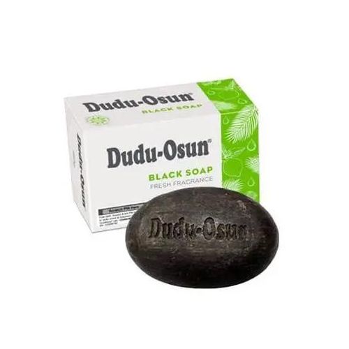 Dudu-Osun, African Black Soap, 100% Pure, 150g. - Deals with Chronic Eczema, Acne, Freckles, and Dark Spots
