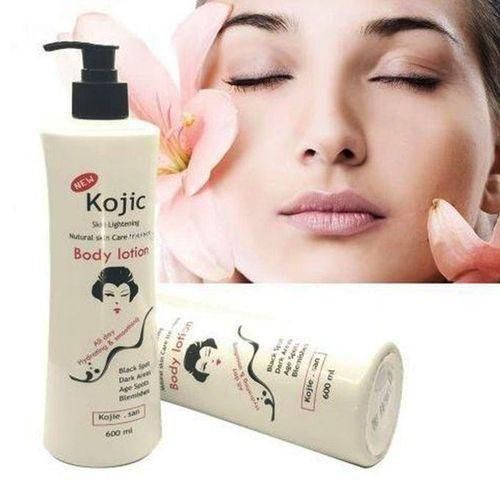 Kojic Pure Collagen Glow Body Oil + Lotion - All Day Hydrating, Smoothing & Skin Lightening -with Rosehip, Shea Butter & Vitamin E for Flawless Even Skin Tone