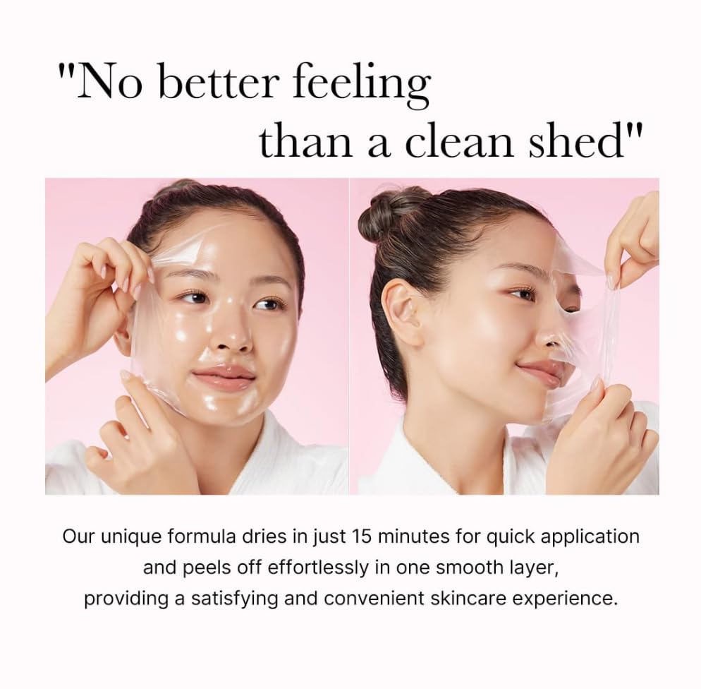 Medicube Collagen Overnight Wrapping Peel Off Facial Mask - Elasticity & Hydration Care, Reduces Sagging & Dullness - Hydrolyzed Collagen For Glowing Skin