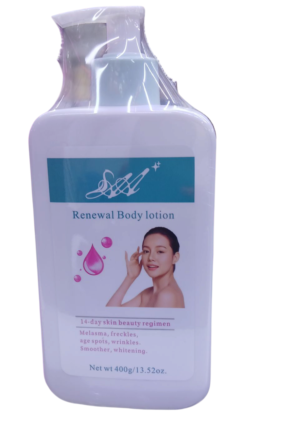 Renewal Body Lotion -  Hydrates the Skin,  Removes Pigmentation, Brightens Skin, and Provides Anti-aging Benefits