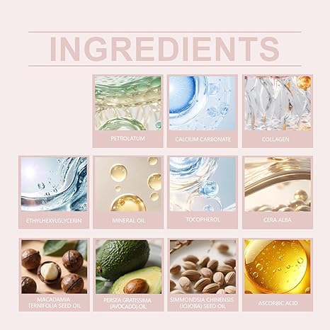 Calcium Volume Multi Balm Wrinkle Core Stick - Collagen Moisturizing Stick, Anti-aging, Hydrating, Firming Skin, Suitable for Eyes, Neck, & Face