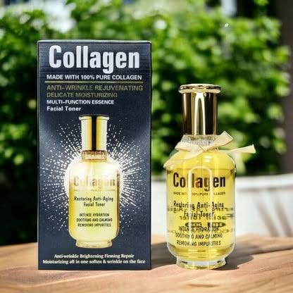 Fruit Of The Wokali Collagen Anti Aging Toner - Anti wrinkle, Rejuvenating Moisturizing Facial Toner 160ml