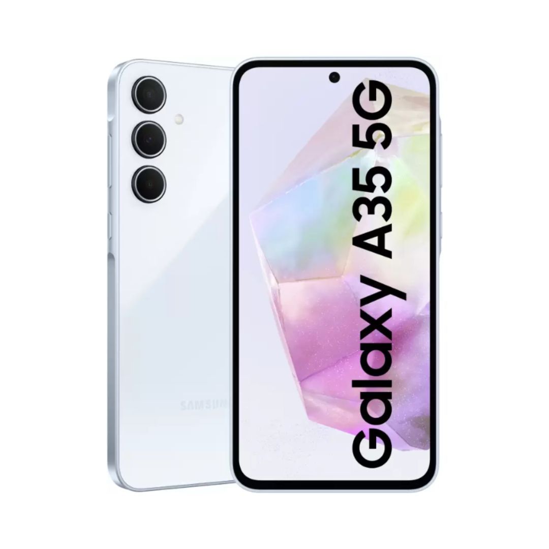 (ANNIVESARY OFFER)Samsung Galaxy A35 5G RAM:6GB
Internal Storage: 128GB
Main camera: 50MP + 8MP + 5MP
Front camera: 13MP
Display: 6.6 inches, 120 Hz
Processor: Exynos 1380 SoC
OS: Android 14, One UI