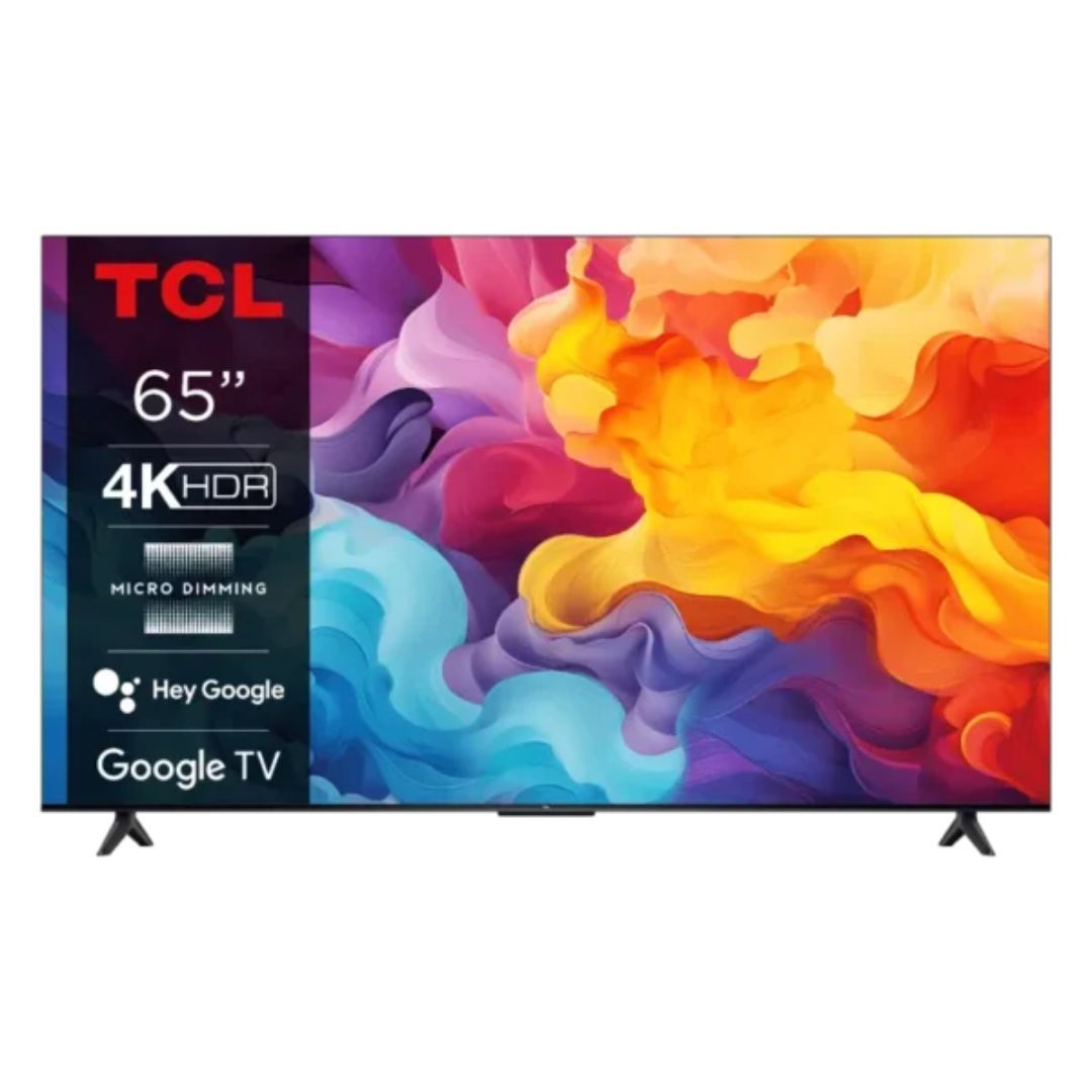 TCL V6B 65 INCH 4K HDR TV| Dolby Audio| EDGELESS DESIGN|