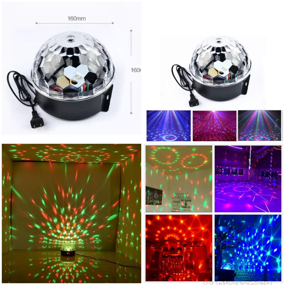 Big disco ball light Bright Waterproof Hand-Held Outdoor Lighting Hand Lamp with 3 Lamp Caps