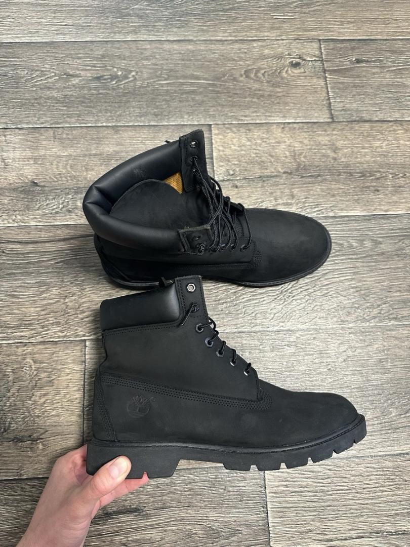 [ONE TIME OFFER: ONE PAIR ONLY] BLACK Timberland  BOOTS Premium Waterproof Black Boots Men Size 40