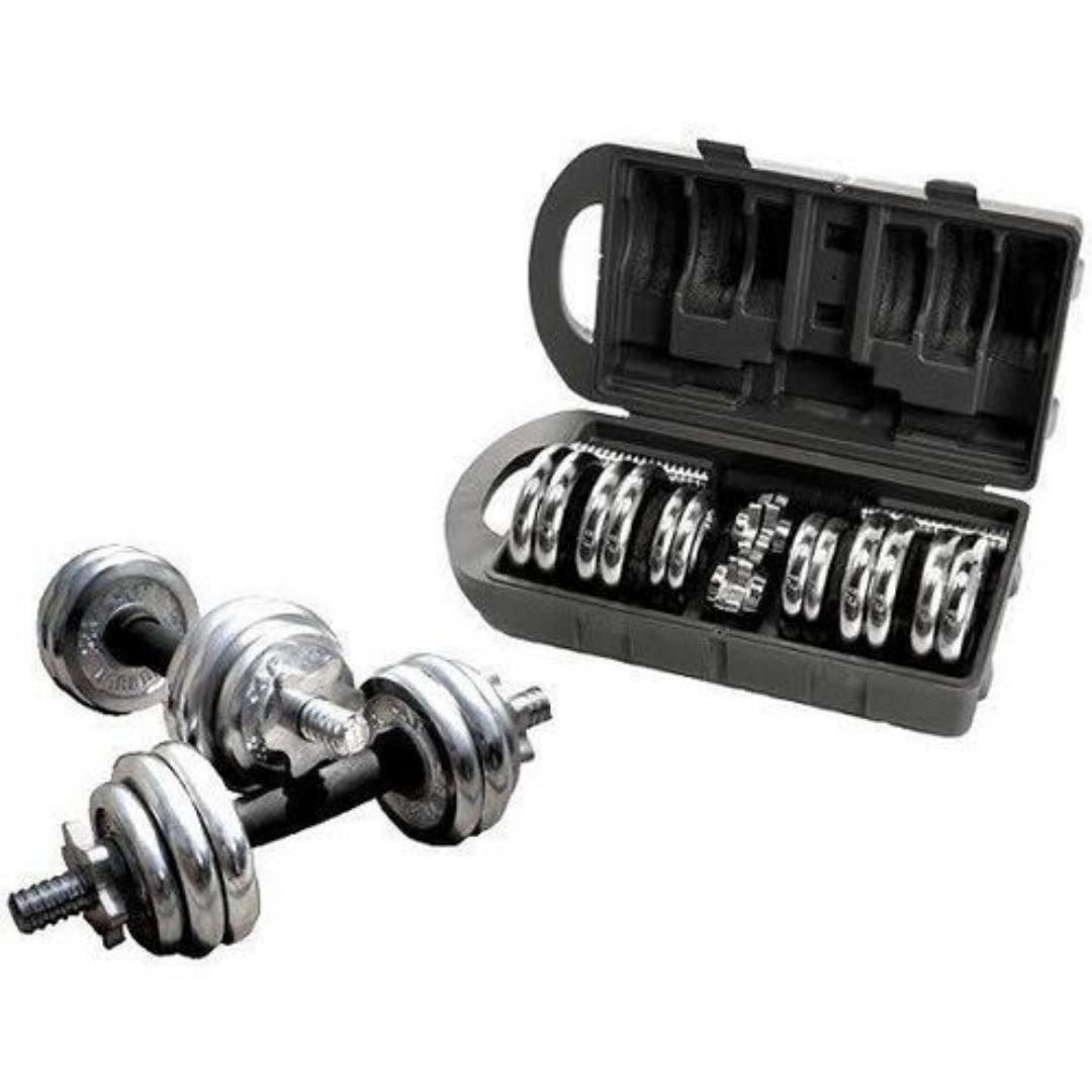 [SPECIAL OFFER] 30KG Dumbbell Set Weight Dumbbells Home Gym Training Fitness BarBell Equipment