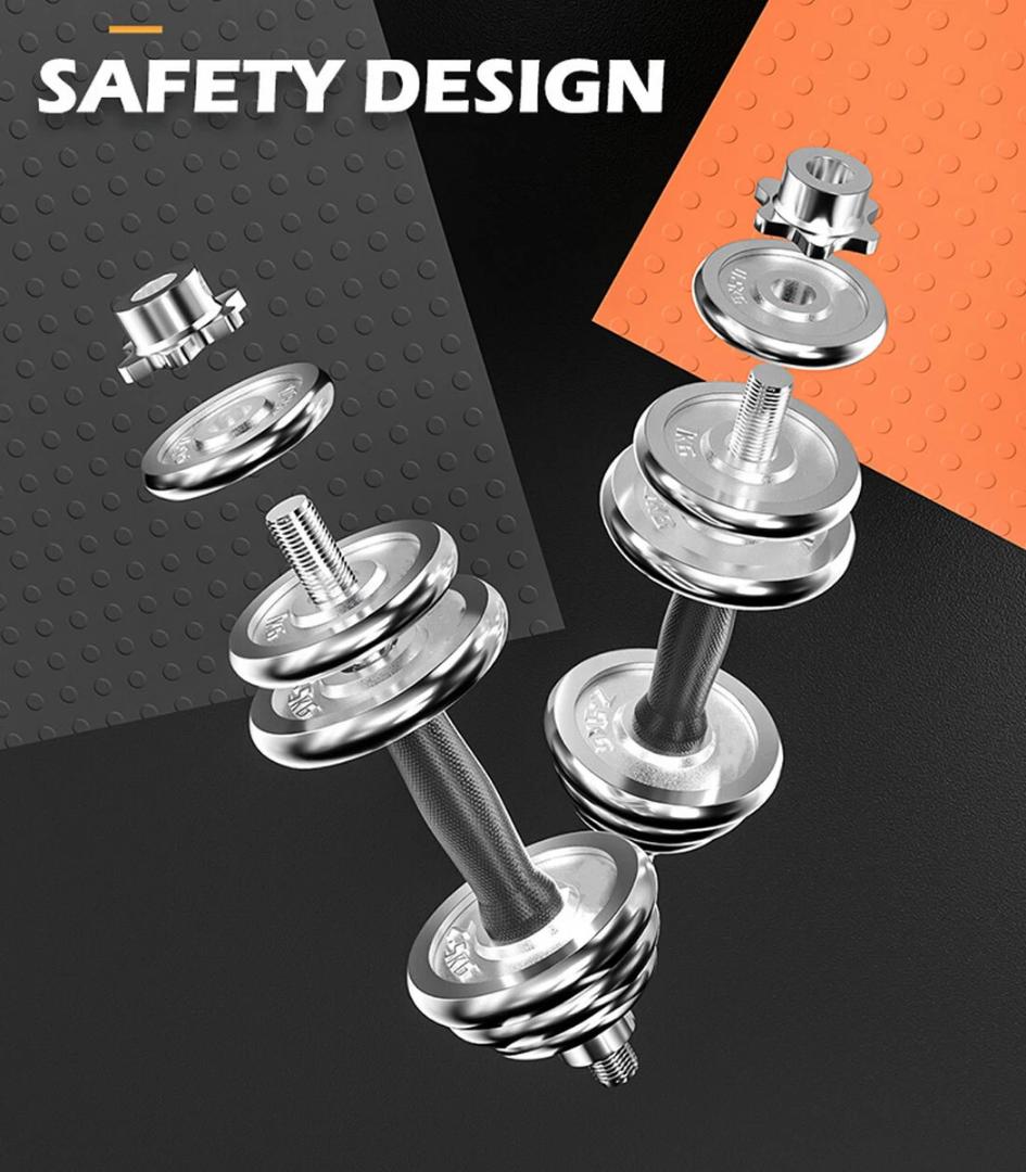 [SPECIAL OFFER] 30KG Dumbbell Set Weight Dumbbells Home Gym Training Fitness BarBell Equipment