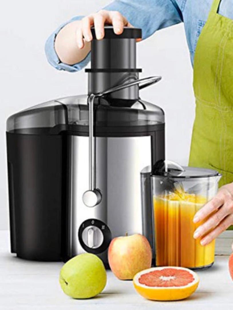 Sokany Juice Extractor - Juicer with Powerful motor, Stainless Steel Body, Large Food Tube