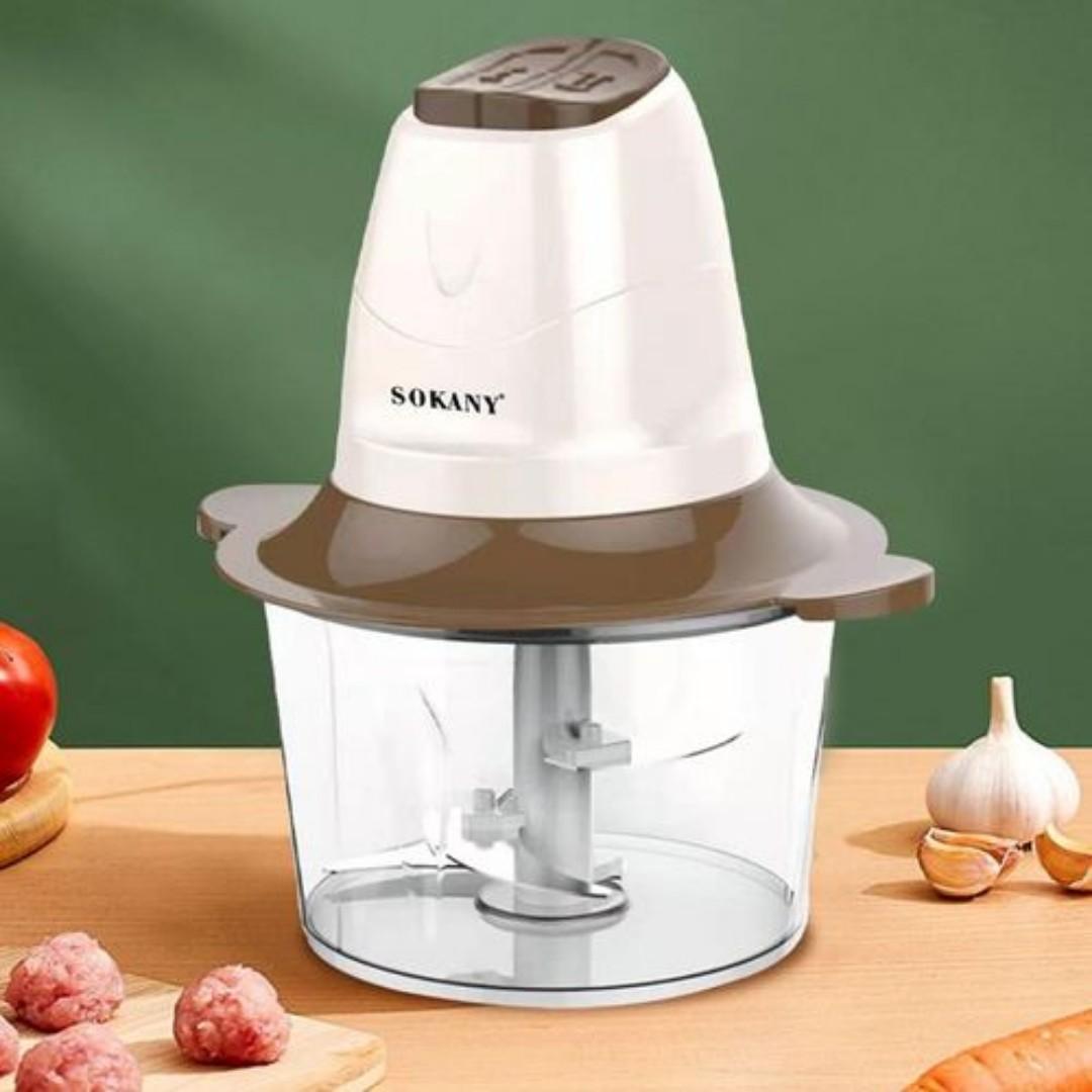 Sokany Food Chopper,Food Processor Mini Electric,2.0L 300W Meat Grinder /Mincer for Kitchen, Vegetable,Onion,Garlic,Salad, Baby Food, Fruit, Nuts
