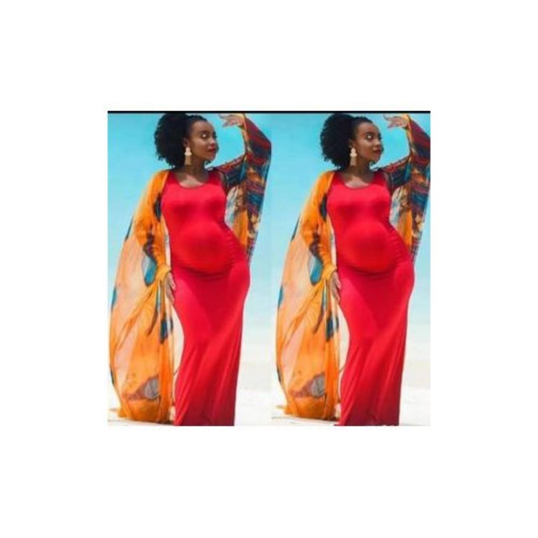 free size pregnancy friendly dress