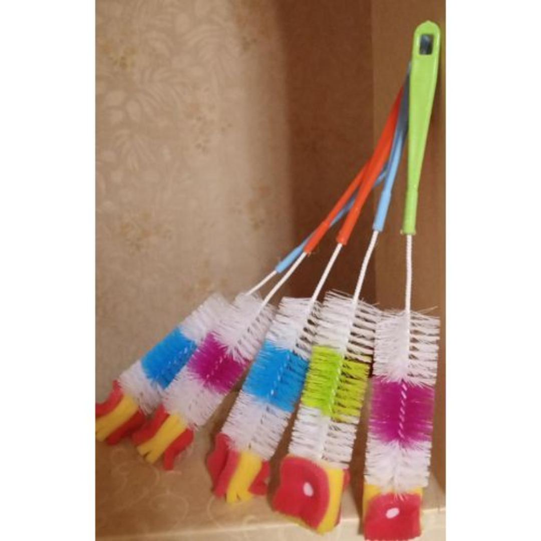 Flask washing brush