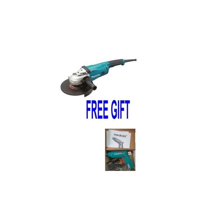 Makita, Accessories 9inch Commercial Angle Grinder 230mm 2200W +FREE 4.5V DRILL