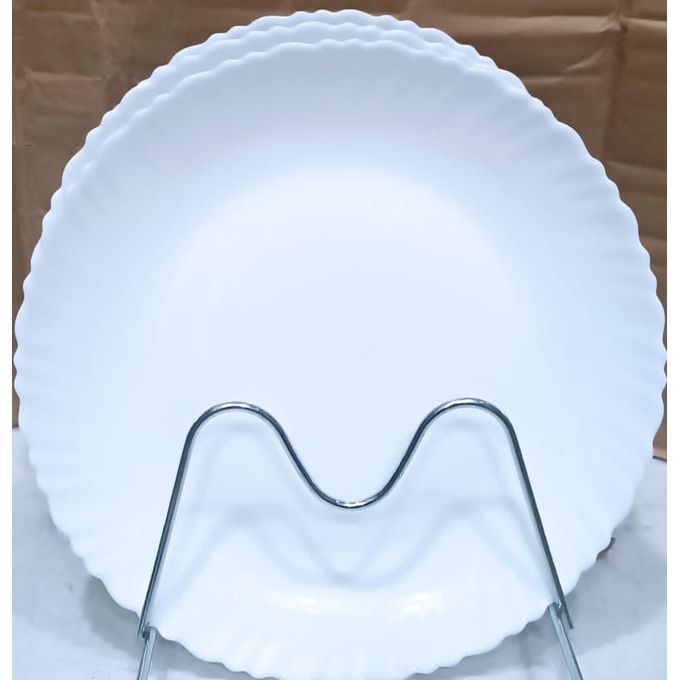 Set Of 6 Beautiful Dinner Serving Ceramic Plates