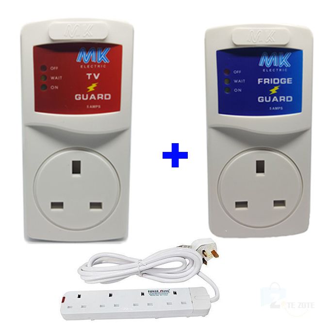 MK TV + Fridge Guard + Free 4wy Power Extension Cable