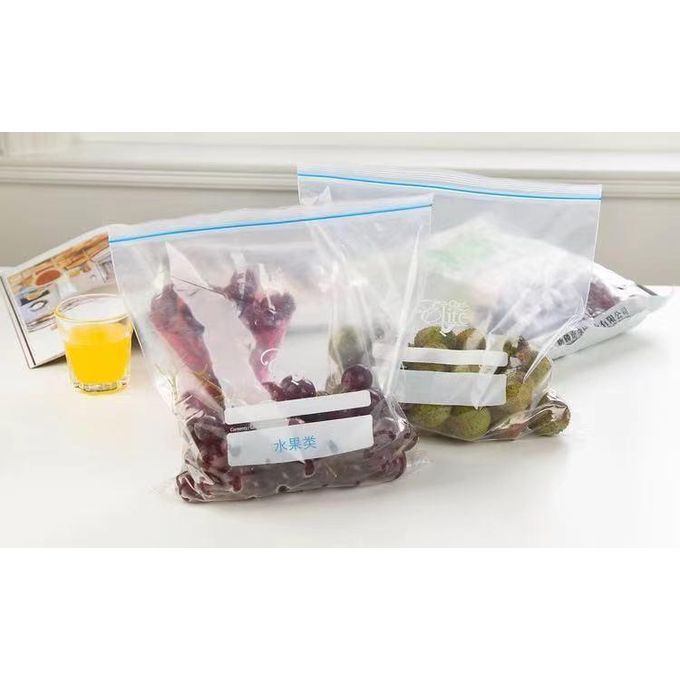 Re-usable Fridge zipper bags 2kgs for 12pc box pack 1kg for 20pc box pack