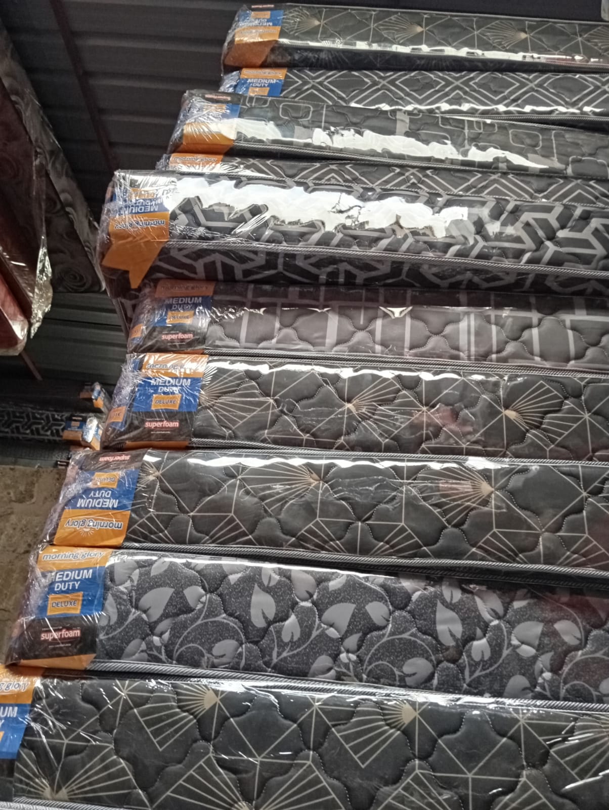 Ndovu Heavy Duty 8-Inch Quilted Mattress – High-Density Foam with Durable Quilted Top for Long-Lasting Comfort and Firm Support – Ideal for Home or Hostel Use.