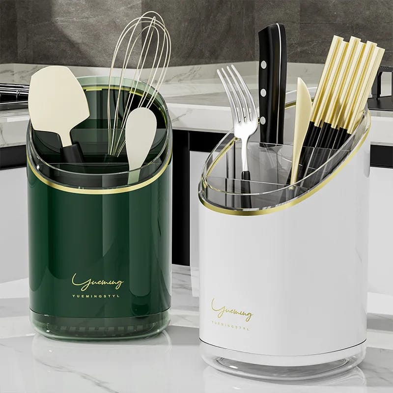 High Quality Kitchen Cutlery Drain Box – Multifunctional Tableware Storage Organizer for Spoons, Forks, Knives & Utensils, Draining Base, Space Saver