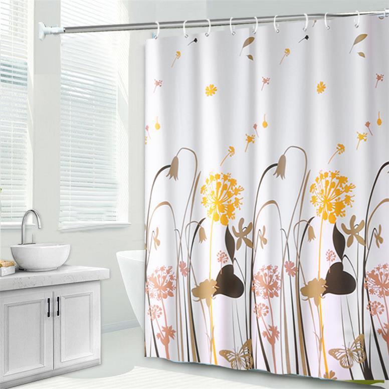 Waterproof EVA Shower Curtain 180x200cm – Anti-Mould, Anti-Bacterial, Chlorine-Free Bathroom Curtain with Easy-Clean Surface for Home and Hotel Use