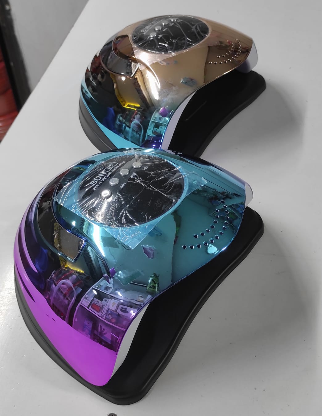 Sun 288W UV LED Nail Gel Curing Lamp – Fast Nail Polish Dryer for Gel, Acrylic & Shellac, Smart Sensor, 4 Timer Modes, Salon & Home Use