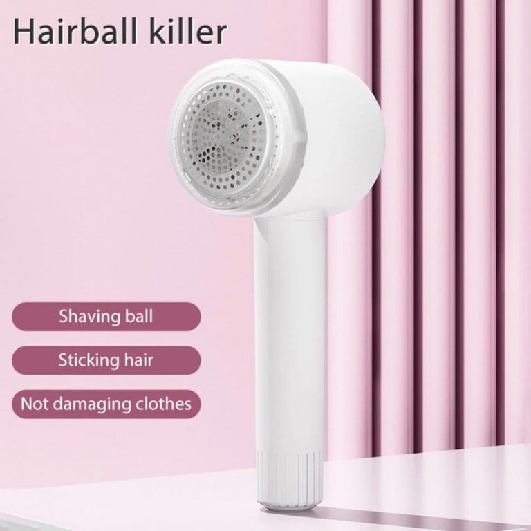 2 in 1 USB Rechargeable Electric Lint Remover & Hairball Sticky Roller – Sweater Shaver for Clothes, Upholstery, and Fabric Care