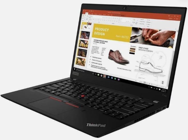 LENOVO ThinkPad T15 g1 15.6 " FHD Intel Core i7 10th Gen 16GB RAM 256 SSD with a wireless mouse and a laptop bag