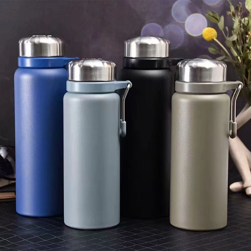 TC Hot Flask, Indoor and Outdoor Flask- 1L.Portable hand strap for easy carrying.- Thermos cup buckle, one button open, one-handed operation.
stainless steel flask – you are sure when you have stainle