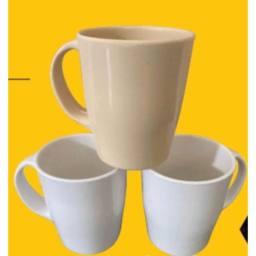 👏😀*Classic Melamine Mug Coffee Tea Cup - SET OF 6.Resistant to scratches, chips and fading these melamine utensils are lightweight and virtually unbreakable
• Suitable for: hot and cold beverages, b