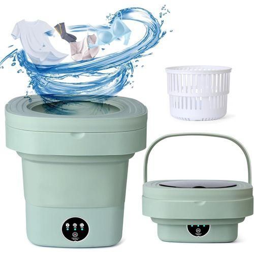 🔅😁7.5KG Semi-Automatic Foldable Washing Machine, Large Capacity Mini Washing Machine, Three Modes, MULTICOLOR.Portable Washing Machine, Large Capacity Mini Washing Machine, Three Modes, Foldable Dee