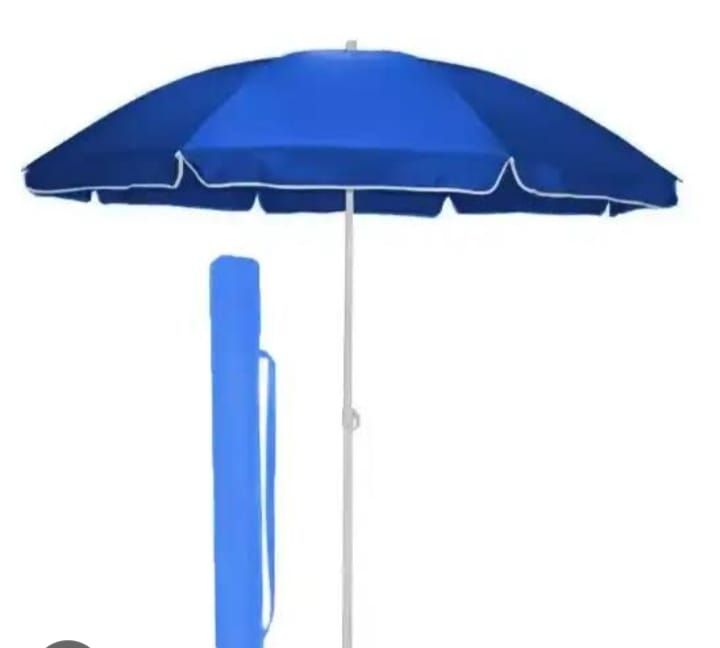🪄PREMIUM QUALITY 🪄Beach Umbrella for Sand, Portable SPF50+ Protection Sunshade Umbrella with Sand Anchor, Push Button Tilt, Carry Bag for Patio Outdoor Garden Beach