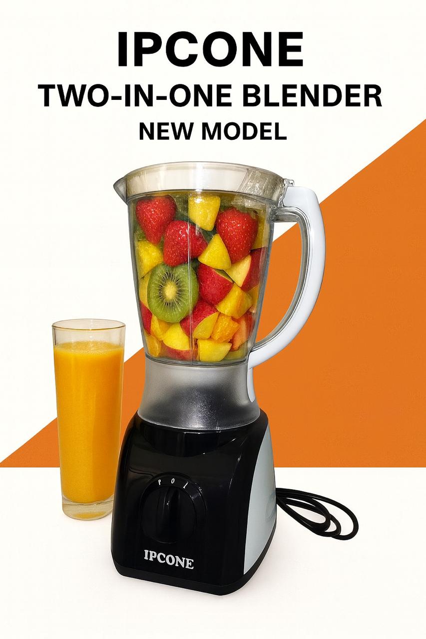 😶‍🌫️IPCONE 2 in 1 High Quality International Blender with Grinder🎉4-speed blender comes with a powerful 350W motor that has an overheat protection feature that runs the 7025 pure copper color cutti