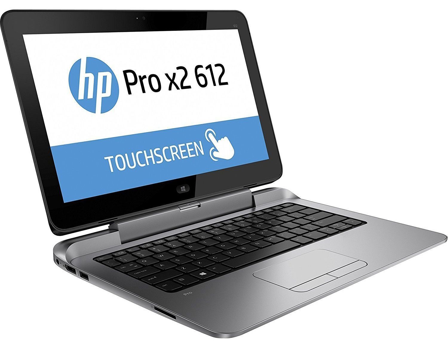 [i5+8GB+256GB] HP PROBOOK X2 612 G1 CORE i5 8GB RAM + 256GB SSD 2 In1 Touchscreen Laptop 12.5" Inch Display Refurbished Windows Office Installed Detachable Computer Notebook