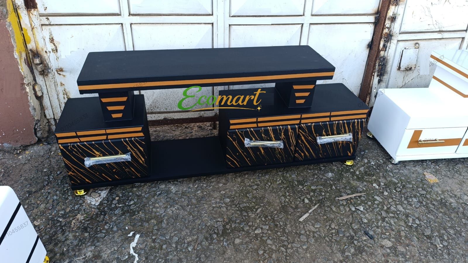 ON OFFER! Modern TV Stand 5FT Wooden With LED Lights Can Fit upto 55 Inch TV High Quality TV Stands Stylish Classic and Durable