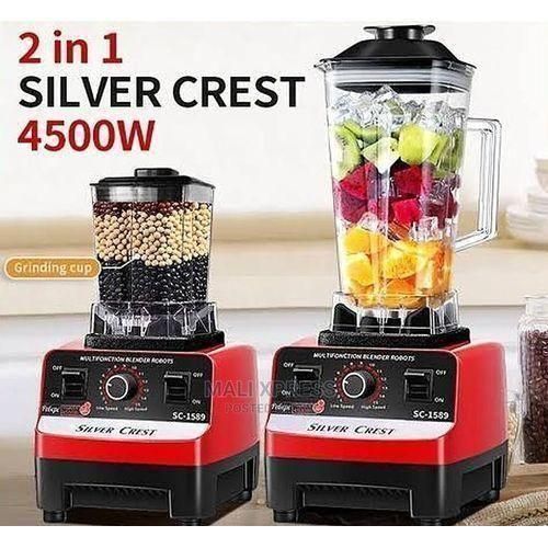 CLEARANCE OFFER SILVER CREST Heavy Duty Commercial Pro Blender +Grinder Jar 4500W