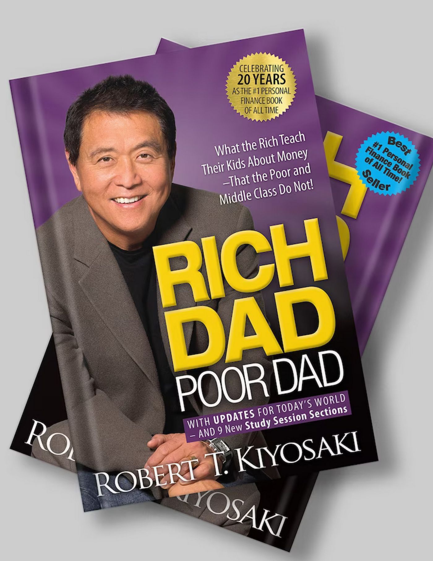 Rich Dad Poor Dad Book by Robert Kiyosaki and Sharon Lechte
