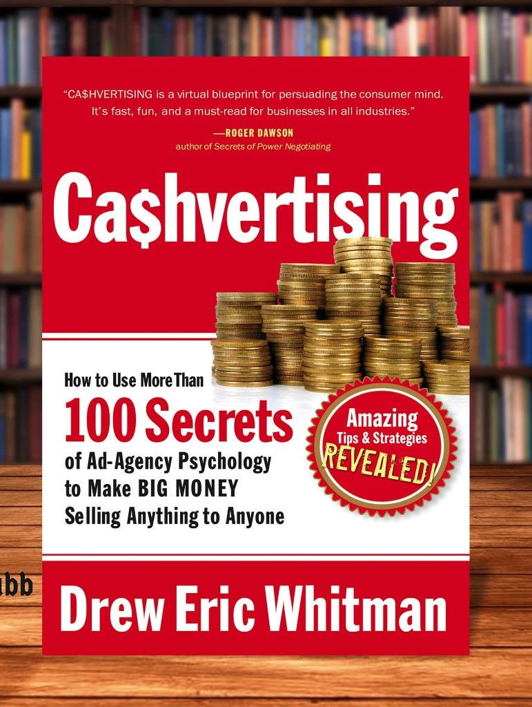 Cashvertising Book by Drew E. Whitman