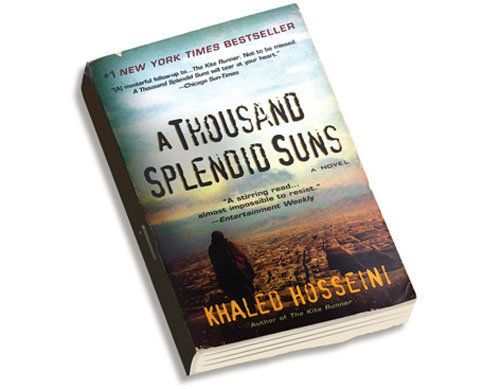 A Thousand Splendid Suns Book By KHALED HOSSEINI. (free bookmark)