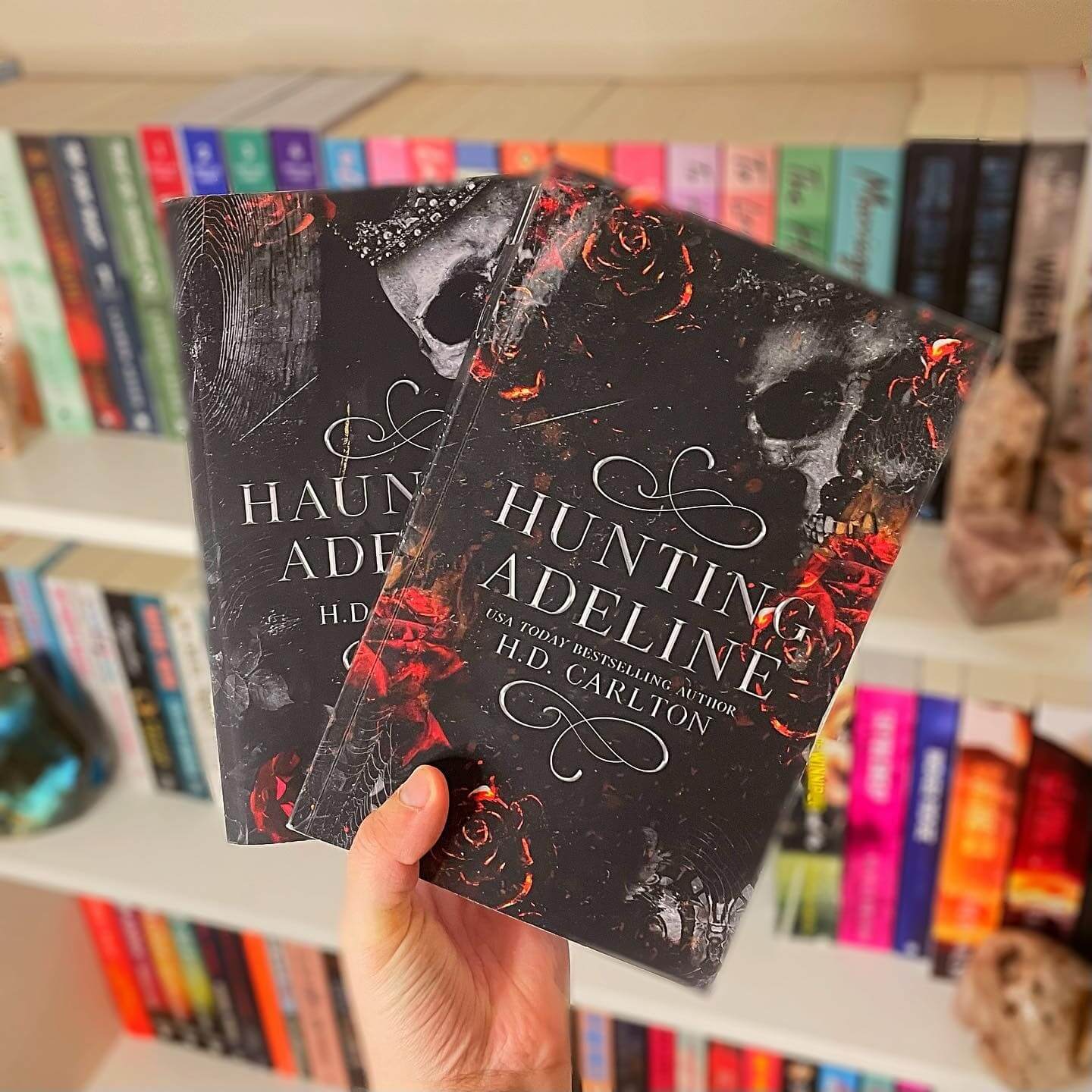 A set of 2 books by H.D Carlton Haunting Adeline & Hunting Adeline  Books by H. D. Carlton