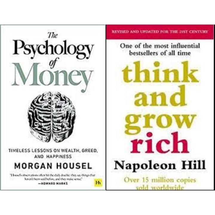 A Set Of 2 Books The Psychology of Money & Think and Grow Rich