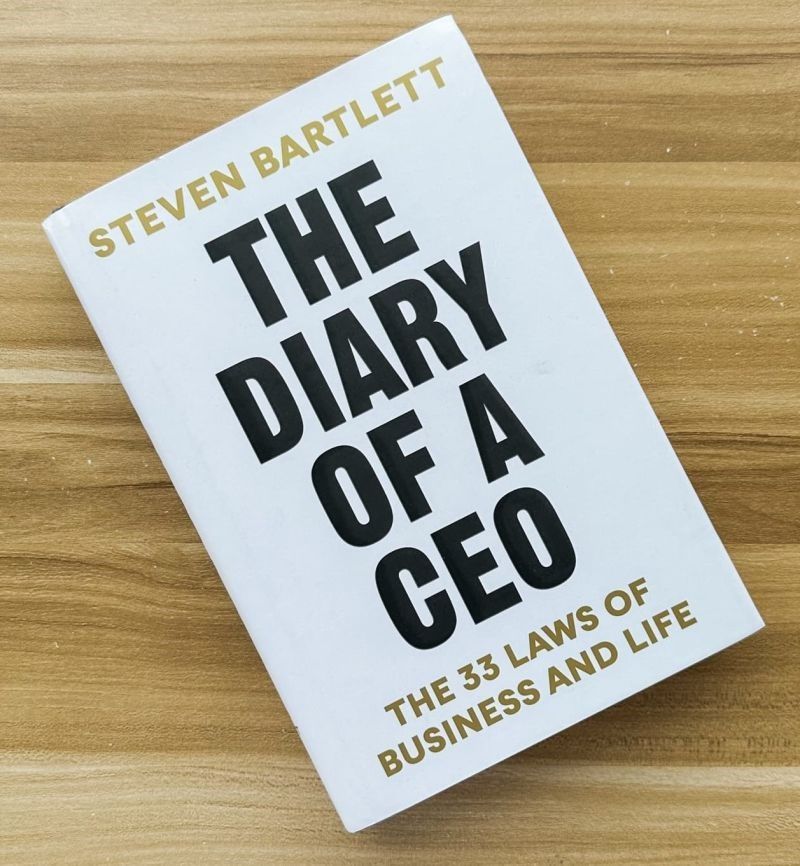 The Diary of a CEO: The 33 Laws of Business and Life
Book by Steven Bartlett (free bookmark)