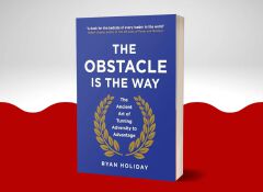 The Obstacle Is the Way
Book by Ryan Holiday (free bookmark)